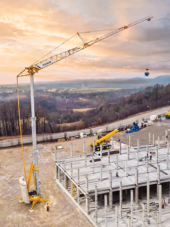 CRANE HIRE SPOTLIGHT: SELF-ERECTING CRANES